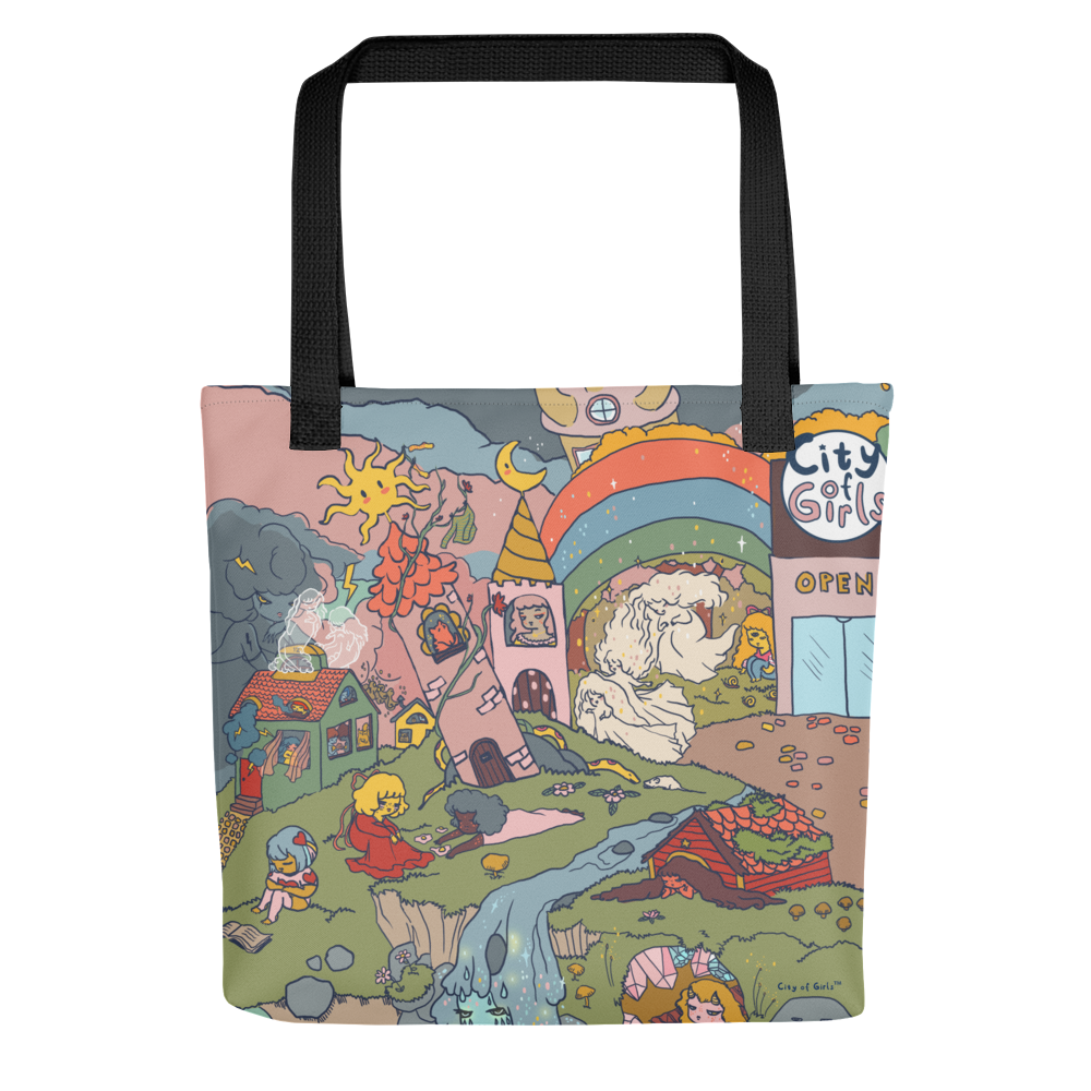 City of Girls Small Town Tote Bag