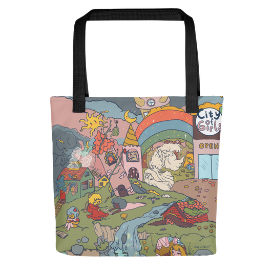 City of Girls Small Town Tote Bag