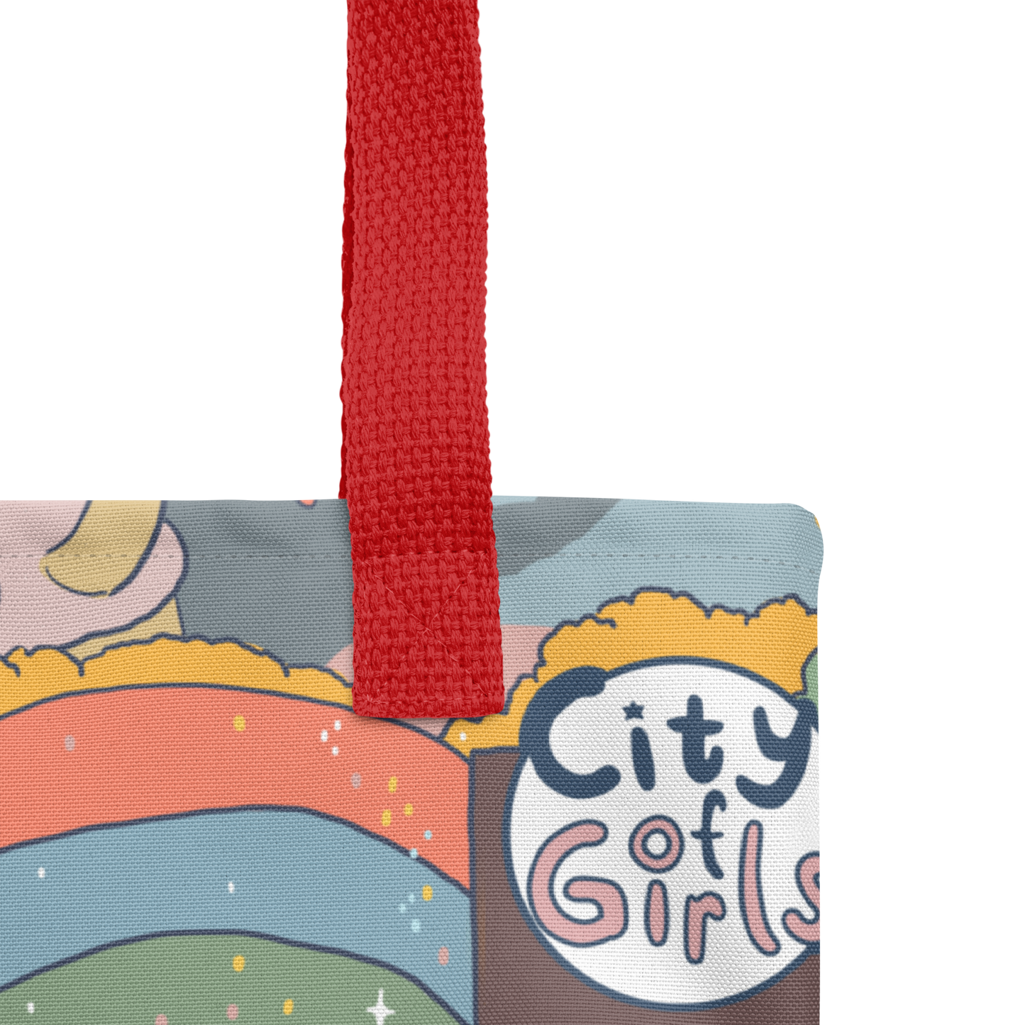 City of Girls Small Town Tote Bag