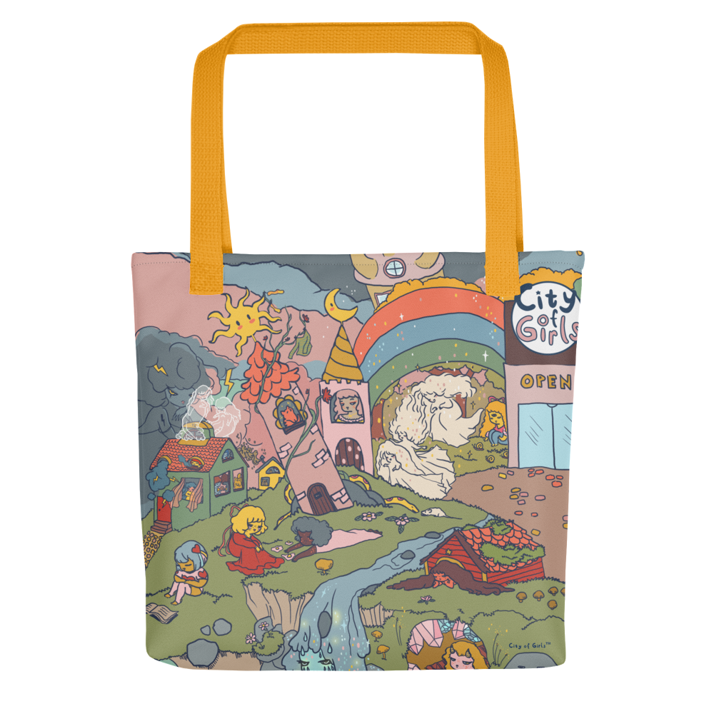 City of Girls Small Town Tote Bag