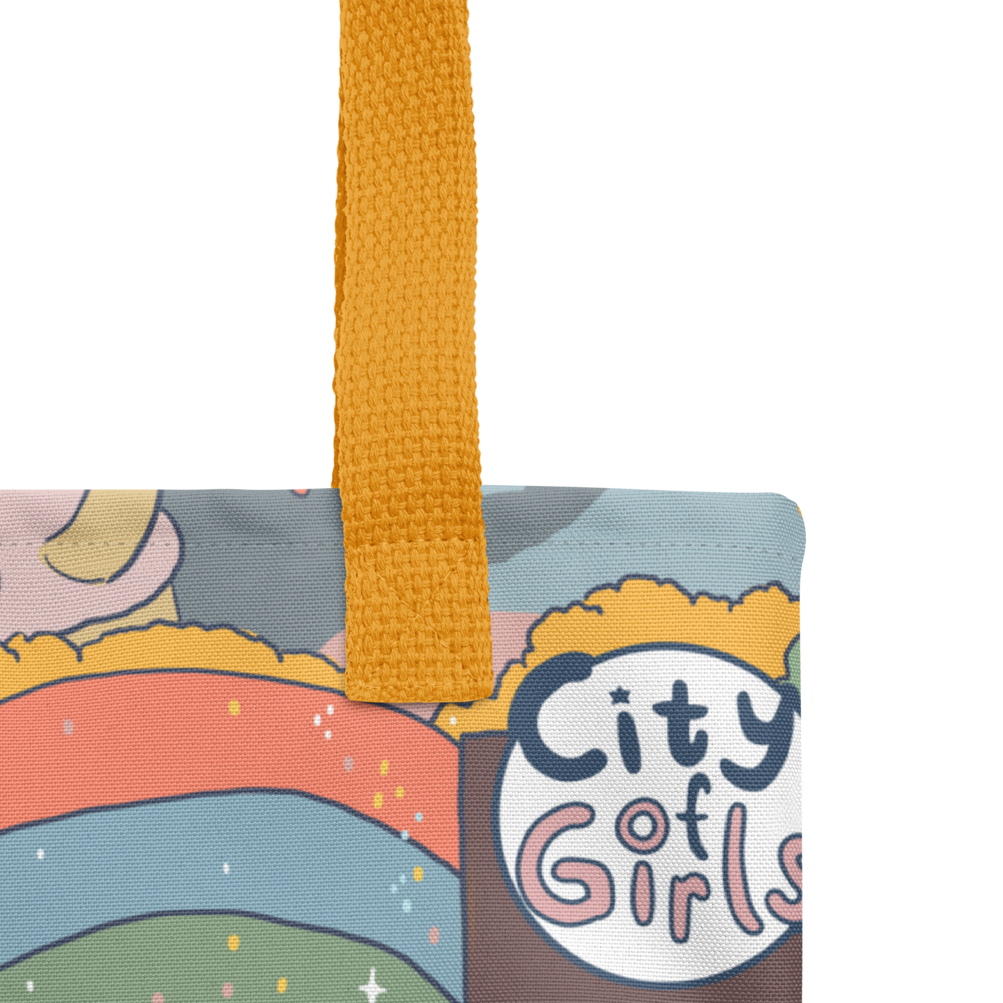 City of Girls Small Town Tote Bag