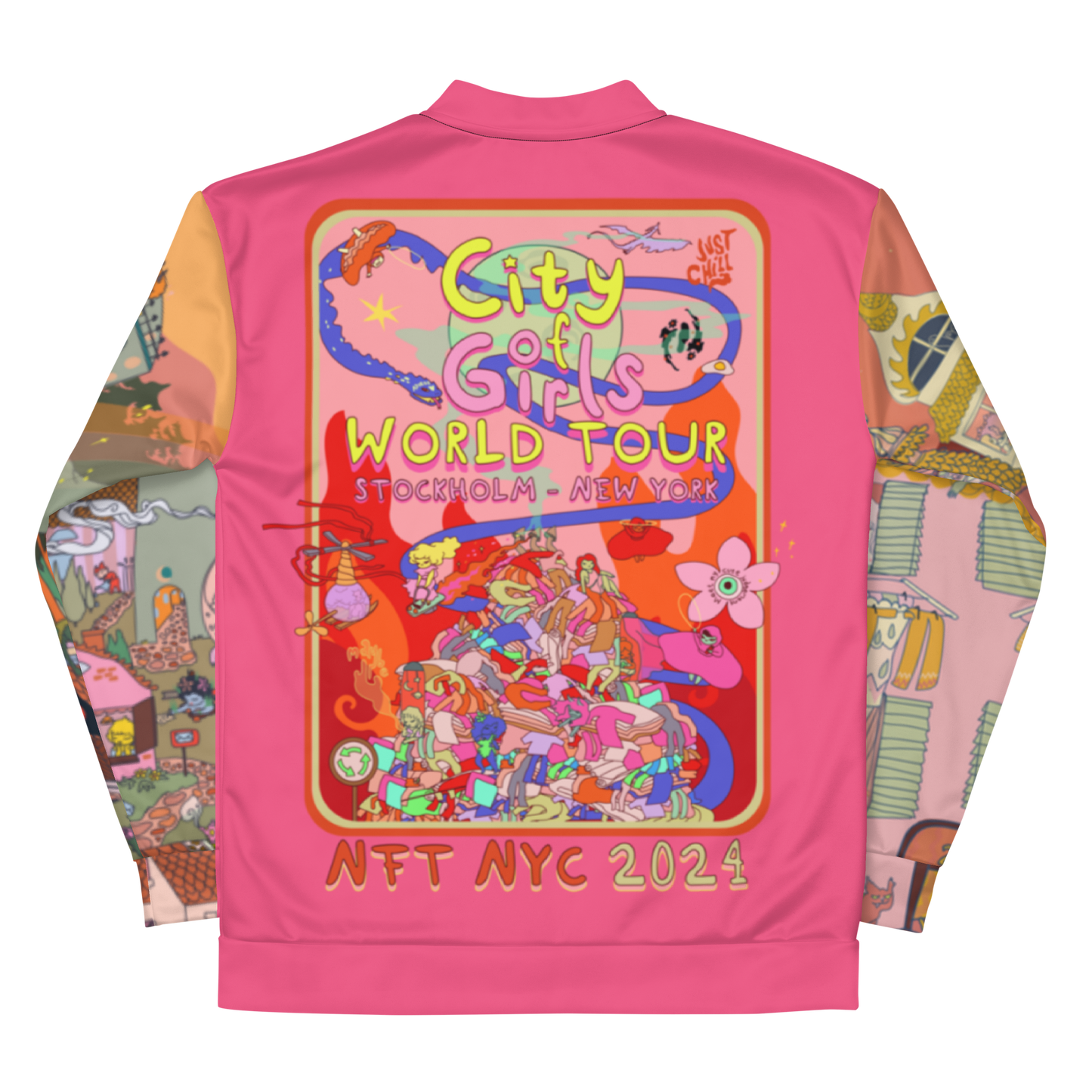 City of Girls NFT NYC 2024 Bomber Jacket