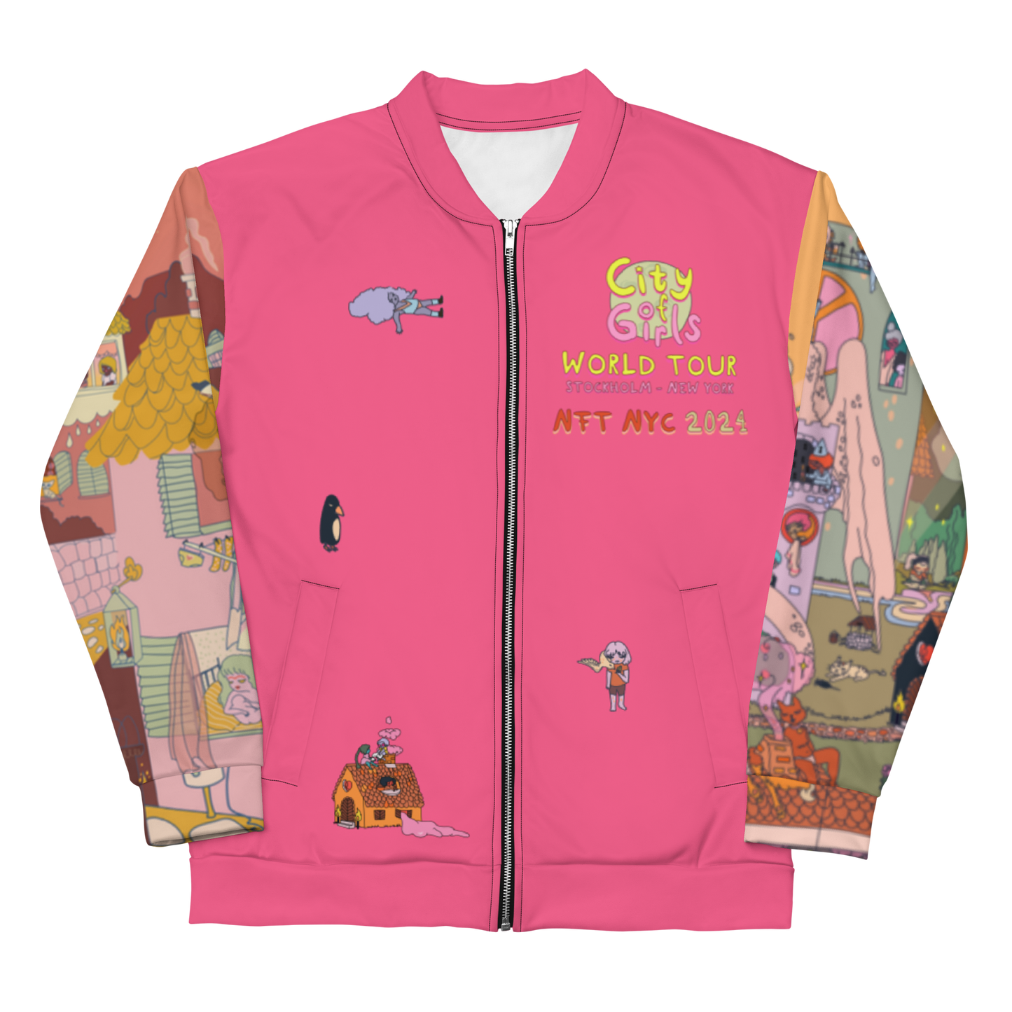 City of Girls NFT NYC 2024 Bomber Jacket