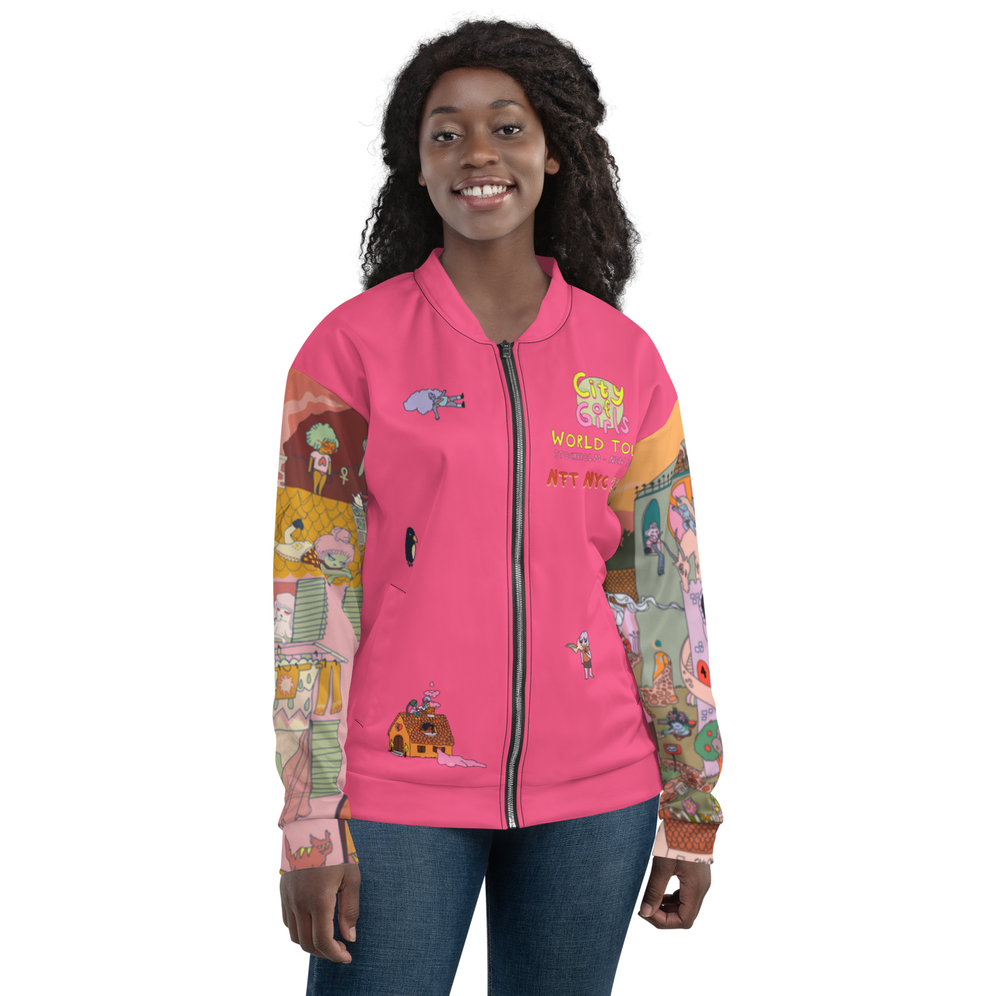 City of Girls NFT NYC 2024 Bomber Jacket