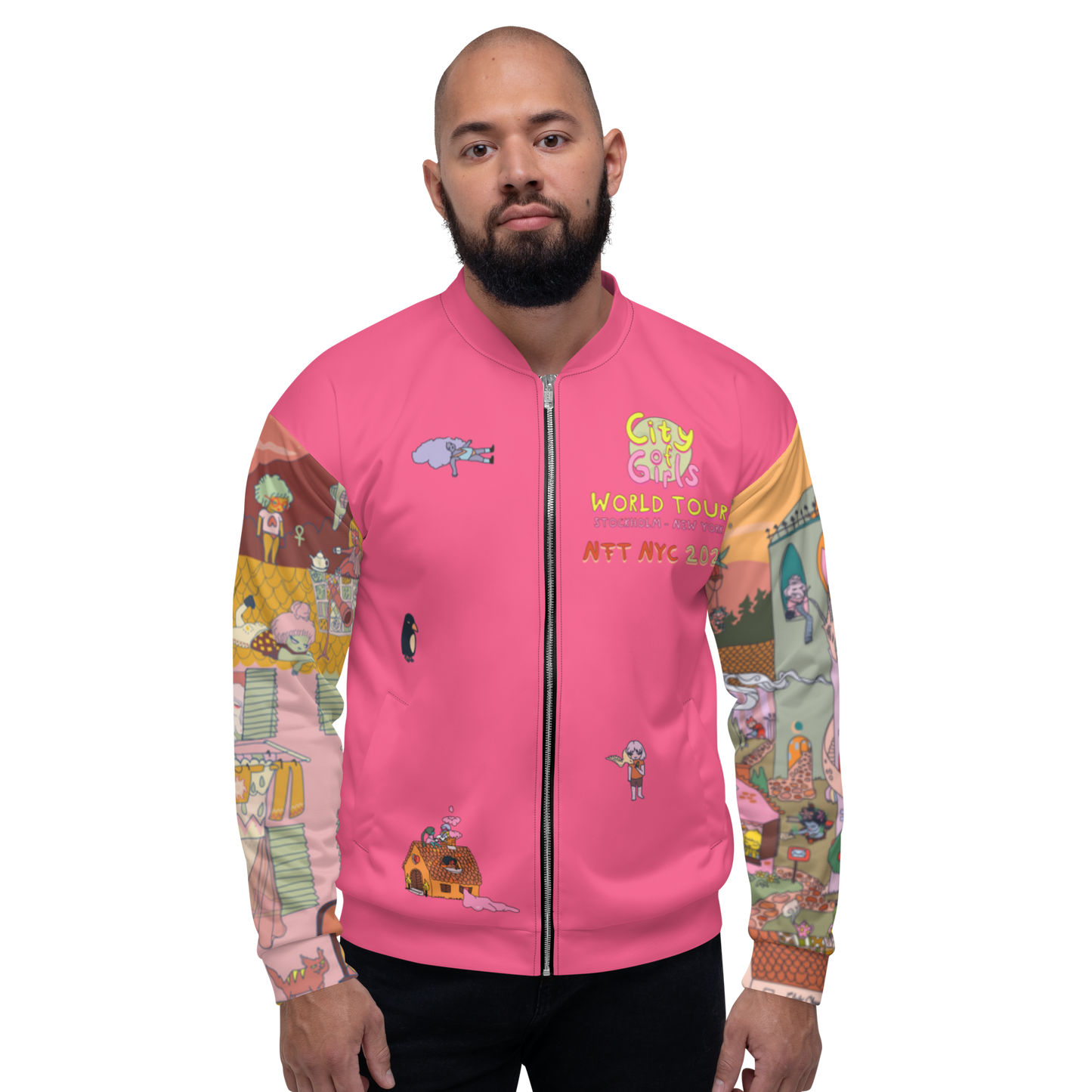 City of Girls NFT NYC 2024 Bomber Jacket