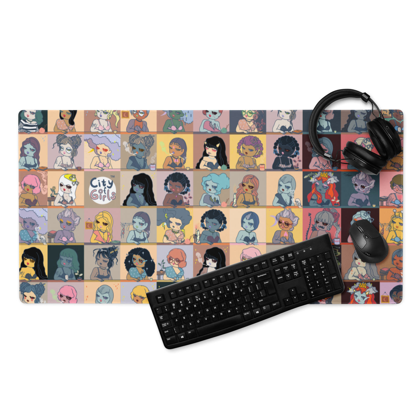 City of Girls PFP Gaming mouse pad