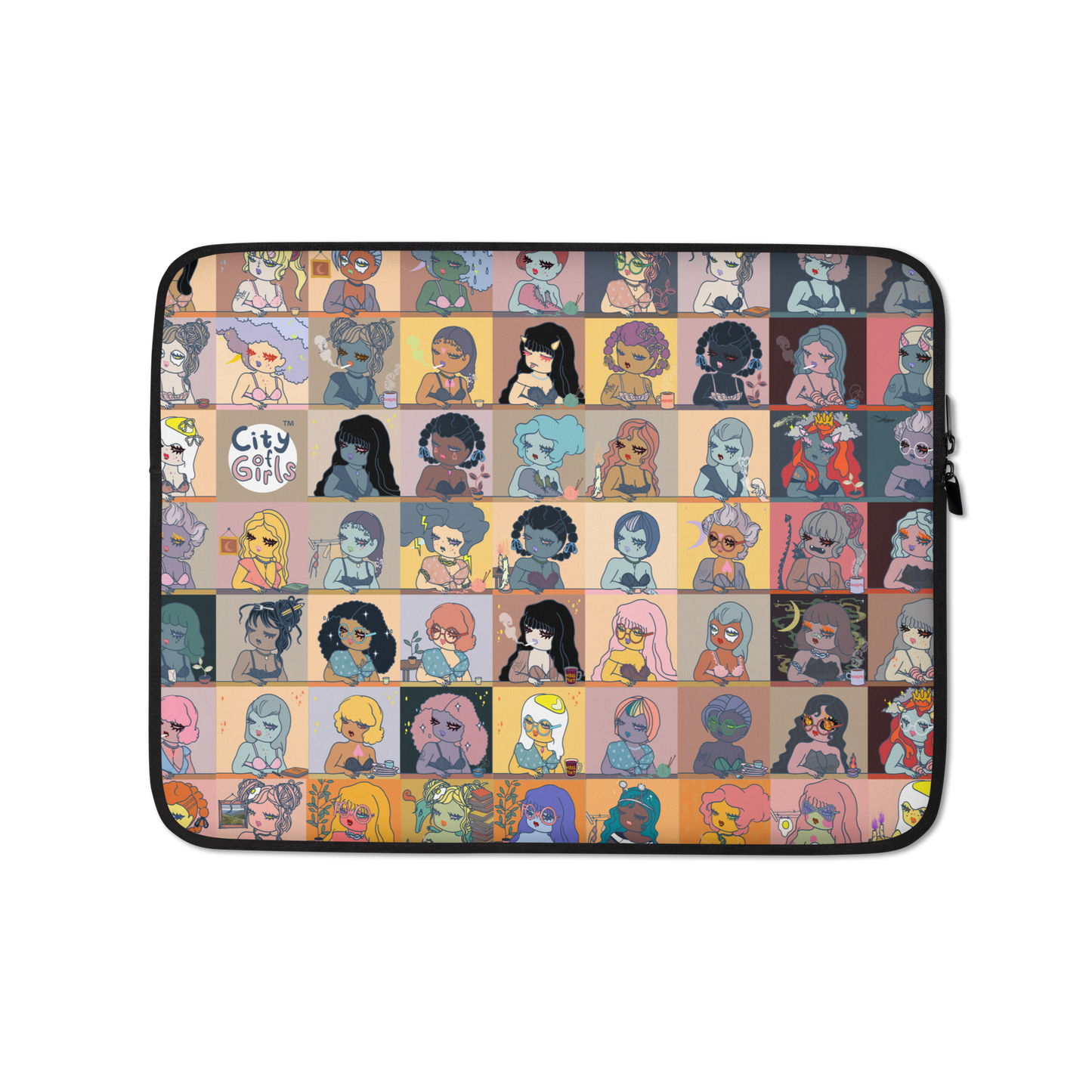 City of Girls PFP Laptop Sleeve