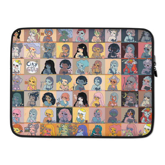 City of Girls PFP Laptop Sleeve