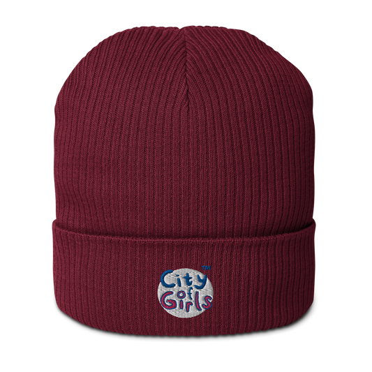 City of Girls Organic Ribbed Beanie