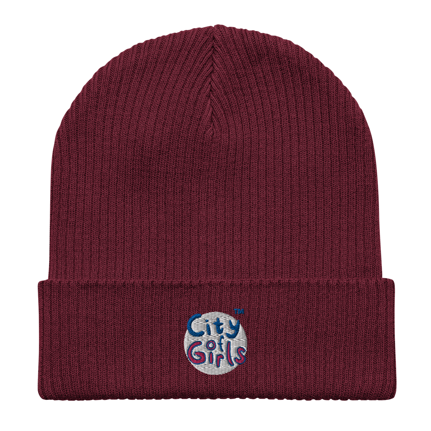 City of Girls Organic Ribbed Beanie