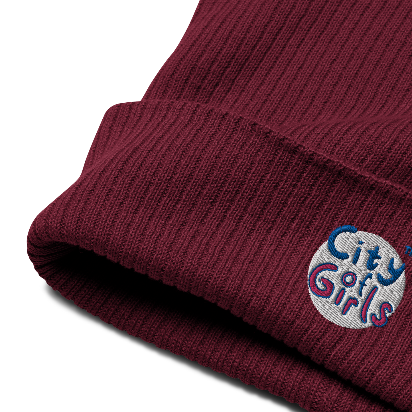 City of Girls Organic Ribbed Beanie