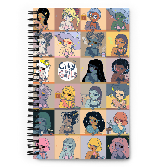 City of Girls PFP Spiral Notebook