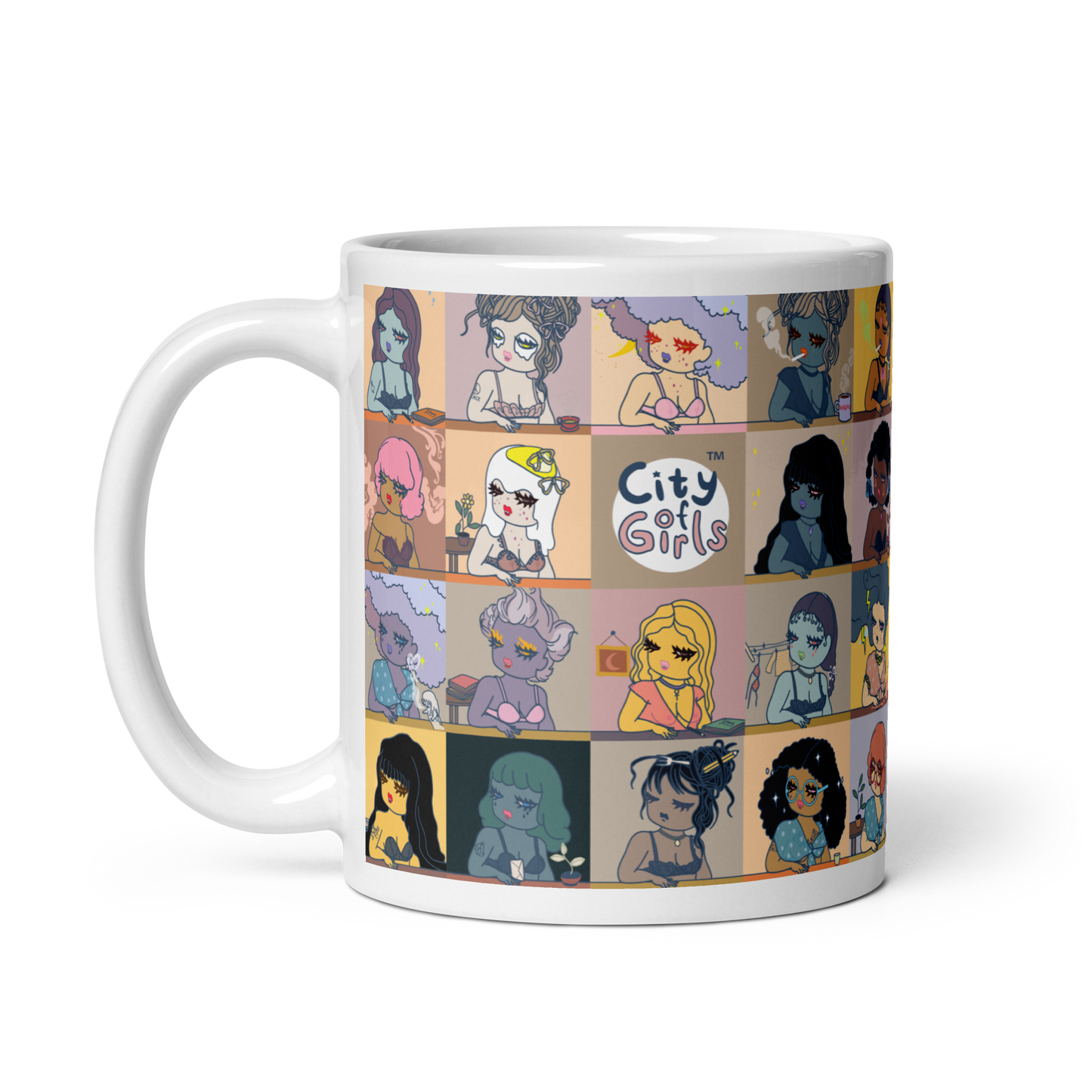 City of Girls PFP Glossy Mug