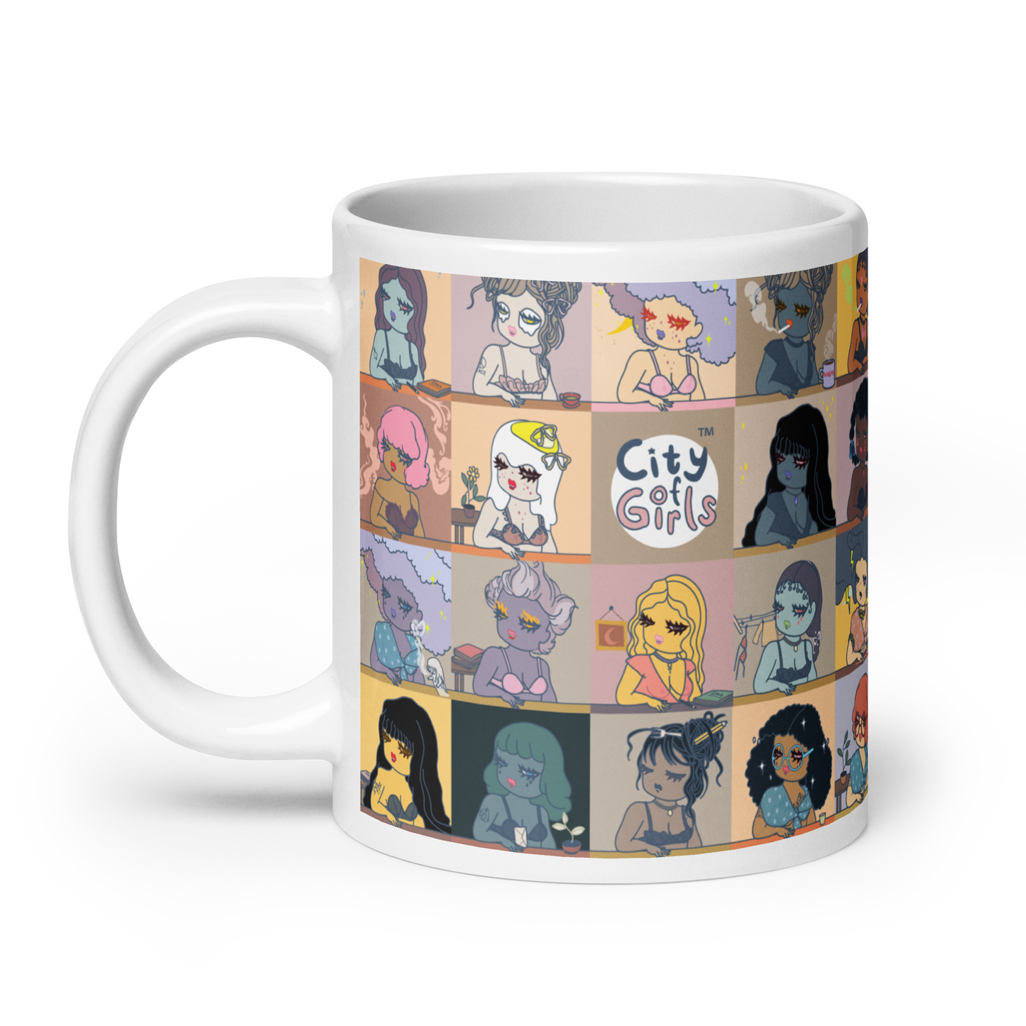 City of Girls PFP Glossy Mug