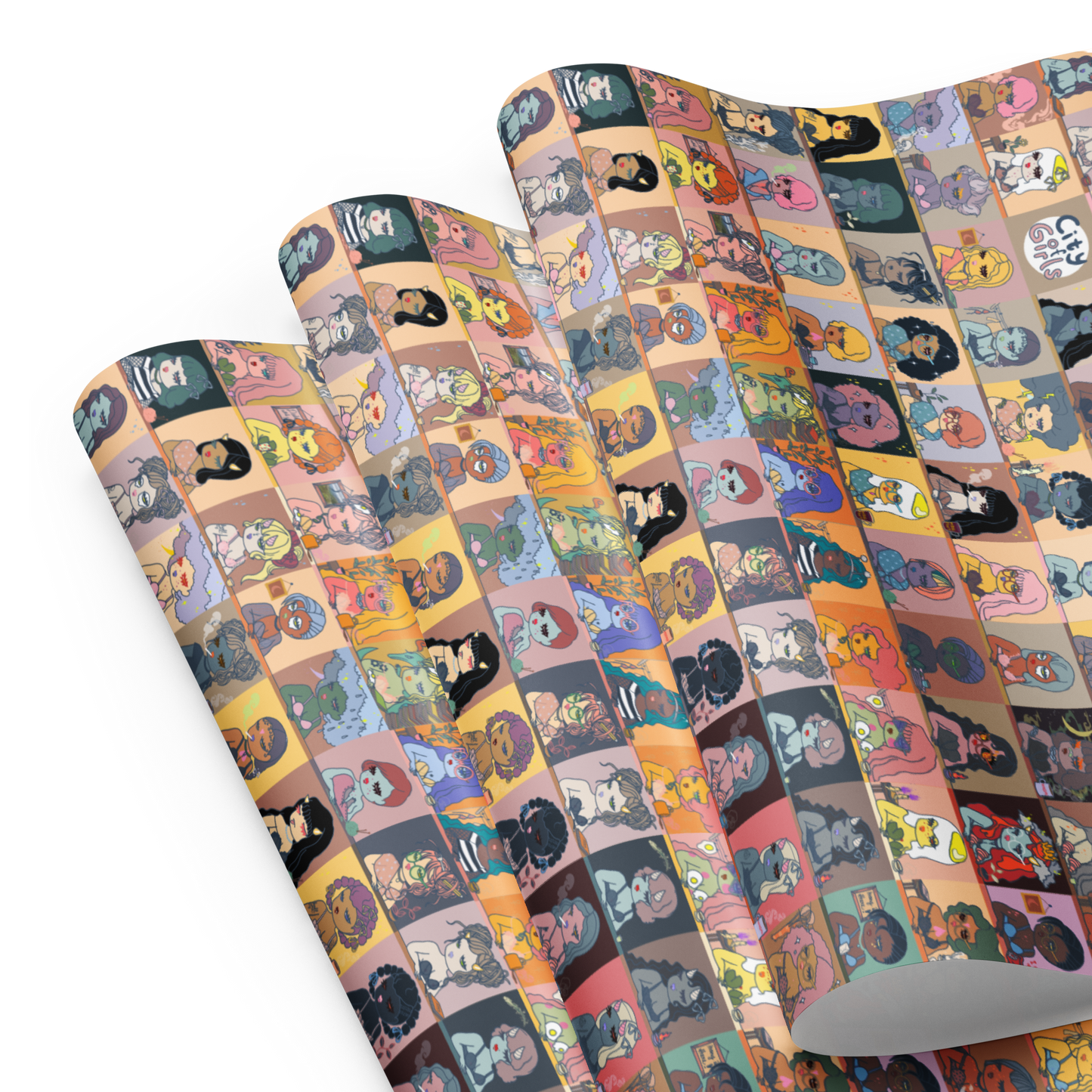 City of Girls PFP Wrapping Paper Sheets